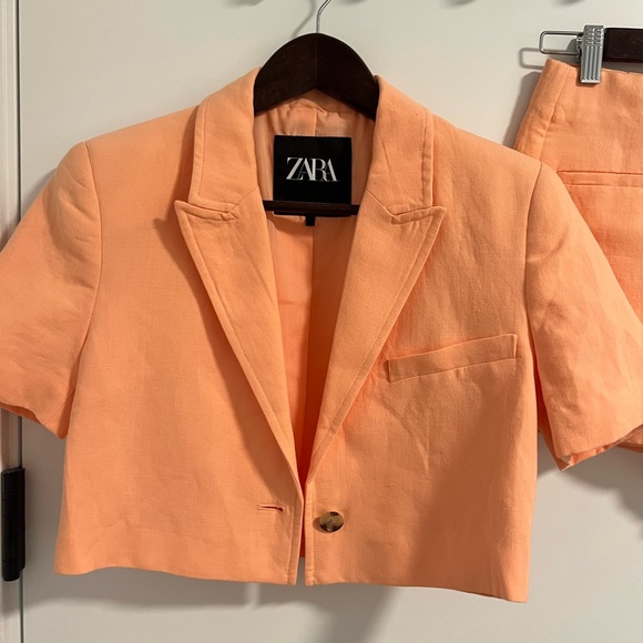 Zara cropped blazer & skort set - Picture 2 of 4